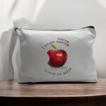 Canvas Pouch with Handle and Zipper Thumbnail