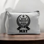 Canvas Pouch with Handle and Zipper Thumbnail