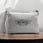Canvas Pouch with Handle and Zipper Thumbnail