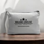 Canvas Pouch with Handle and Zipper Thumbnail