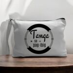 Canvas Pouch with Handle and Zipper Thumbnail