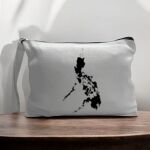 Canvas Pouch with Handle and Zipper Thumbnail