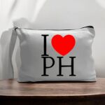Canvas Pouch with Handle and Zipper Thumbnail