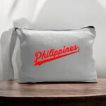 Canvas Pouch with Handle and Zipper Thumbnail