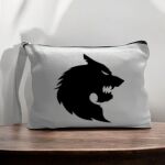 Canvas Pouch with Handle and Zipper Thumbnail