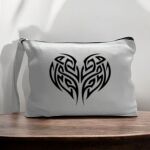 Canvas Pouch with Handle and Zipper Thumbnail