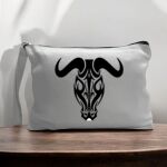 Canvas Pouch with Handle and Zipper Thumbnail
