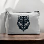 Canvas Pouch with Handle and Zipper Thumbnail