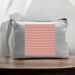 Canvas Pouch with Handle and Zipper Thumbnail
