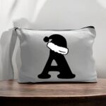 Canvas Pouch with Handle and Zipper Thumbnail