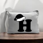 Canvas Pouch with Handle and Zipper Thumbnail