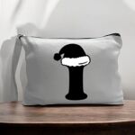 Canvas Pouch with Handle and Zipper Thumbnail