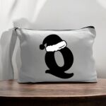Canvas Pouch with Handle and Zipper Thumbnail