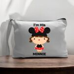 Canvas Pouch with Handle and Zipper Thumbnail