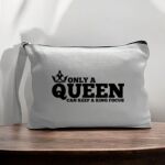 Canvas Pouch with Handle and Zipper Thumbnail