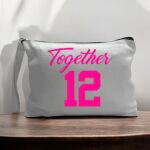 Canvas Pouch with Handle and Zipper Thumbnail