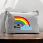 Canvas Pouch with Handle and Zipper Thumbnail