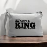 Canvas Pouch with Handle and Zipper Thumbnail