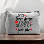 Canvas Pouch with Handle and Zipper Thumbnail