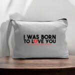 Canvas Pouch with Handle and Zipper Thumbnail