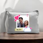 Canvas Pouch with Handle and Zipper Thumbnail