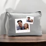 Canvas Pouch with Handle and Zipper Thumbnail