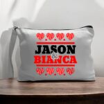 Canvas Pouch with Handle and Zipper Thumbnail