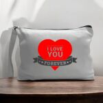 Canvas Pouch with Handle and Zipper Thumbnail