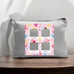 Canvas Pouch with Handle and Zipper Thumbnail