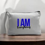 Canvas Pouch with Handle and Zipper Thumbnail