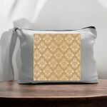 Canvas Pouch with Handle and Zipper Thumbnail