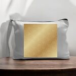 Canvas Pouch with Handle and Zipper Thumbnail