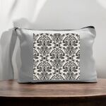 Canvas Pouch with Handle and Zipper Thumbnail