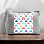 Canvas Pouch with Handle and Zipper Thumbnail