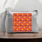 Canvas Pouch with Handle and Zipper Thumbnail