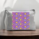 Canvas Pouch with Handle and Zipper Thumbnail