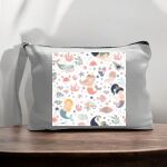 Canvas Pouch with Handle and Zipper Thumbnail