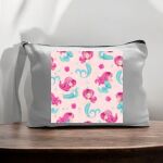 Canvas Pouch with Handle and Zipper Thumbnail