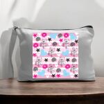 Canvas Pouch with Handle and Zipper Thumbnail