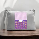 Canvas Pouch with Handle and Zipper Thumbnail