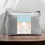 Canvas Pouch with Handle and Zipper Thumbnail