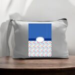 Canvas Pouch with Handle and Zipper Thumbnail