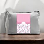 Canvas Pouch with Handle and Zipper Thumbnail