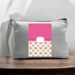 Canvas Pouch with Handle and Zipper Thumbnail