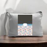 Canvas Pouch with Handle and Zipper Thumbnail