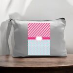 Canvas Pouch with Handle and Zipper Thumbnail