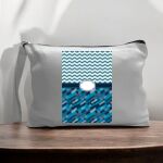 Canvas Pouch with Handle and Zipper Thumbnail