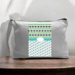 Canvas Pouch with Handle and Zipper Thumbnail