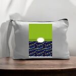 Canvas Pouch with Handle and Zipper Thumbnail
