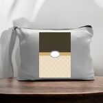 Canvas Pouch with Handle and Zipper Thumbnail